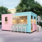 Container Shop Manufacturer - Modern Prefab Wine Bar