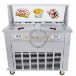 Ice Cream Machine Factory - Electric Double Pan Roller