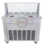 Ice Cream Machine Factory - Electric Double Pan Roller