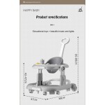 Baby Walker Supplier - OEM Custom Anti-rollover Design