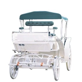 Horse Carriage Manufacturer - White Cinderella Carriage