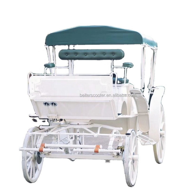 Horse Carriage Manufacturer - White Cinderella Carriage