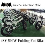 Electric Bike Manufacturer - 48V 500W Italy Folding