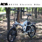 Electric Bicycle Factory - Full Suspension Folding