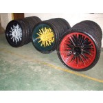 Horse Carriage Wheel Manufacturer - Solid Pneumatic Wheel