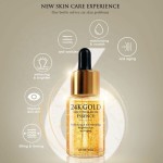 Customized Private Label Face Serum Anti-wrinkle Anti-aging Brightening Skin 30ml 24k Gold Serum