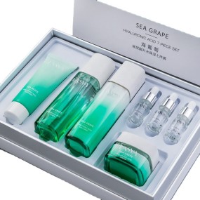 Hot Sale Nourishing Anti-Aging Organic Sea Grape Skin Care Set for Ladies