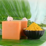 Private Label 100g Natural Ayurvedic for Skin Whitening Turmeric Soap