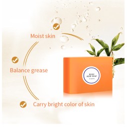 Best Quality Handmade Papaya Brightening Skin Lightening Bathing Toilet Whitening Turmeric Kojic Acid Soap