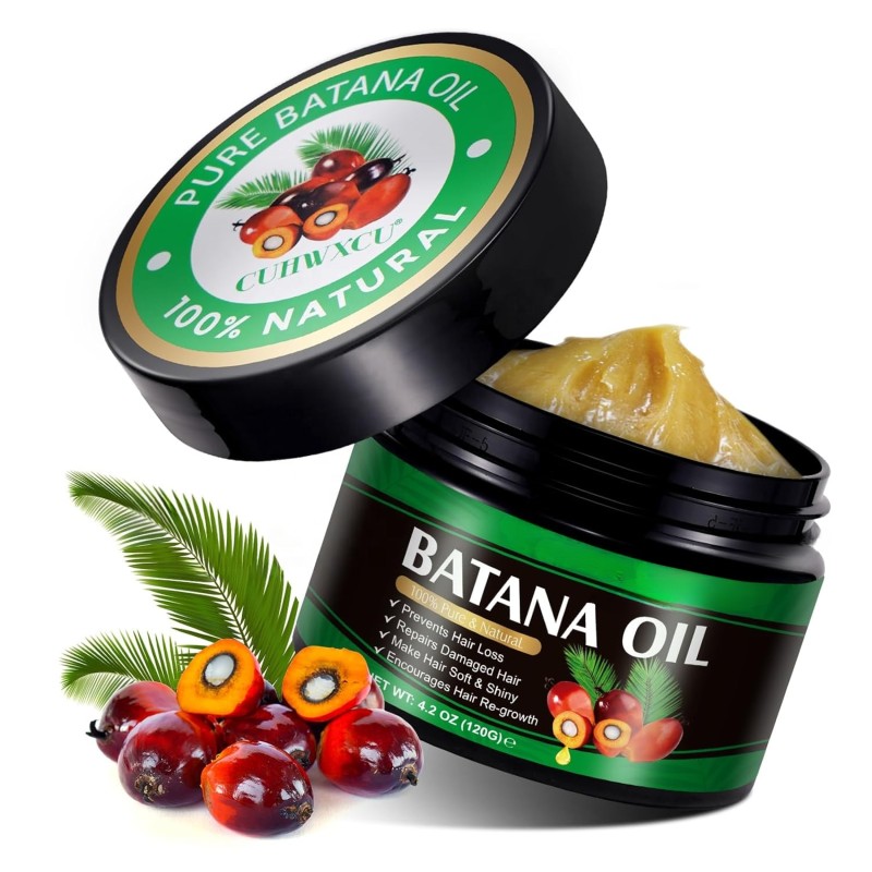 Private Label Natural Best Hair Growth Oil Veganic Raw Batana Hair Growth Oil for Men