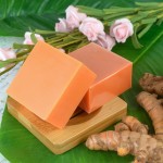 Private Label 100g Natural Ayurvedic for Skin Whitening Turmeric Soap