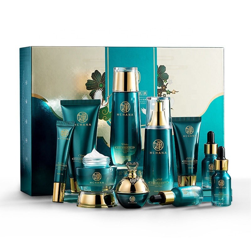 Wholesale Facial Brightening Moisturizing Ganoderma Lucidum Skin Care Set for Women