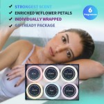 Hot Sale Valentine's Day Gift 35g 6 Pack Organic Essential Oil Aromatherapy Shower Steamers Tablets
