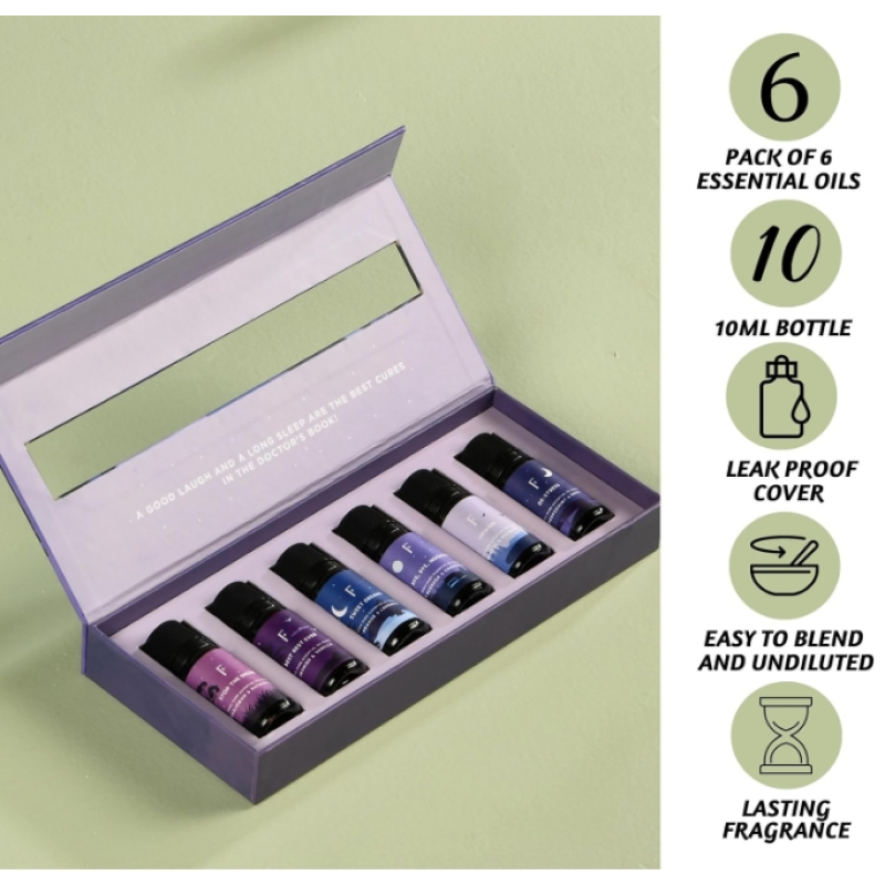 Customized Private Label 100% Natural Essential Oil Lavender Aromatherapy Essential Oils Gift Set