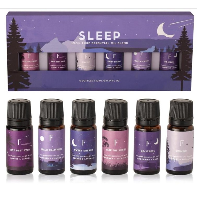 Customized Private Label 100% Natural Essential Oil Lavender Aromatherapy Essential Oils Gift Set