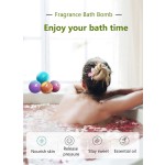 Private Label Best Selling 100% Natural 100 Gram 6 Pcs 12 Pcs Luxury Bath Bombs Organic Fizzy Bath Bomb Gift Set