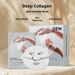 Private Label Face Mask Sheet Brightening Anti Wrinkle Moisturizing Bio-collagen Face Mask for All Skin Types