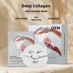 Customized Guangzhou Face Mask Moisturizing Brightening Anti Wrinkle 3 in 1 Real Deep Bio-collagen Face Mask