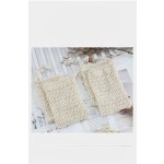Customized Packaging Travel Exfoliation 100% Natural Organic Sisal Soap Bag for Scrub Body
