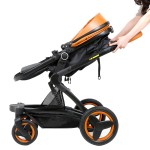 Aluminum Stroller Manufacturer - OEM Custom 4-Wheel Foldable