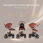 2-in-1 Stroller Supplier - OEM Custom 360 Wheels