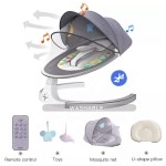 Electric Baby Swing Supplier - OEM Custom Bluetooth Enabled