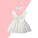 Wedding Dress Factory - Fashionable Puffy Laced Bow