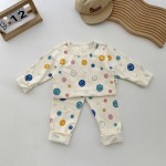 Baby Clothing Manufacturer - 2 PCS Long Sleeve Cotton Spandex