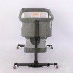 Portable Crib Manufacturer - Foldable Grey Mosquito Net