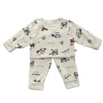 Baby Clothing Manufacturer - 2 PCS Long Sleeve Cotton Spandex