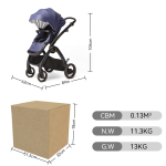 Baby Stroller Factory - Aluminum Lightweight Automatic Folding