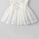 Wedding Dress Factory - Fashionable Puffy Laced Bow