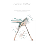 Baby Food Chair Factory - Foldable Modern Design Metal