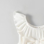 Wedding Dress Factory - Fashionable Puffy Laced Bow