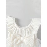 Wedding Dress Factory - Fashionable Puffy Laced Bow