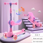 Kick Scooter Manufacturer - 2 in 1 Foldable 3 Wheel Light