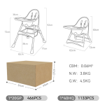 High Chair Manufacturer - Portable Folding Seat Foot Rest