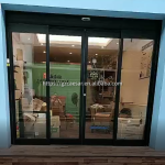 Sliding Door System Factory - Black Framed Glass Sliding Door