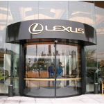 Sliding Door Factory - Motorized Circular Curve Glass Door