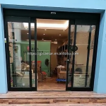 Sliding Door System Factory - Black Framed Glass Sliding Door
