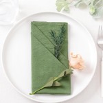 Polyester Napkin Manufacturer - Solid Color Hotel Tableware