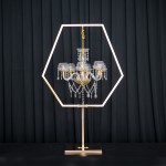 Gold Candelabra Manufacturer - Hanging Candlestick Centerpiece