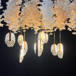 Iron Chandelier Factory - Twisted Flower Shape Lighting