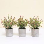 Faux Bonsai Set Factory - Plastic Potted Plant Decor