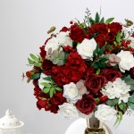 Flower Ball Manufacturer - Artificial Red Roses Centerpiece