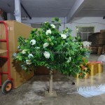 Artificial Flower Tree Factory - Silk Rose Centerpiece Tree