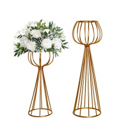 Metal Flower Stand Factory - Wedding Center Guide Ornament