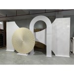 Acrylic Backdrop Manufacturer - Irregular Shape Event Decor