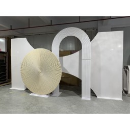 Acrylic Backdrop Manufacturer - Irregular Shape Event Decor