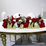 Flower Garland Factory - Artificial Red Roses Runner
